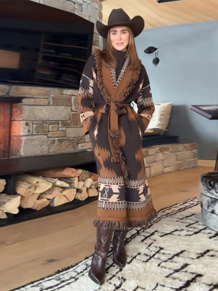 Cardigan chic à franges pour f - Tassel Fringe Trim avis et prix